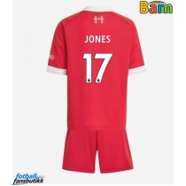 Liverpool Curtis Jones #17 Hjemmedraktsett Barn 2025-26 Kortermet (+ Korte bukser)